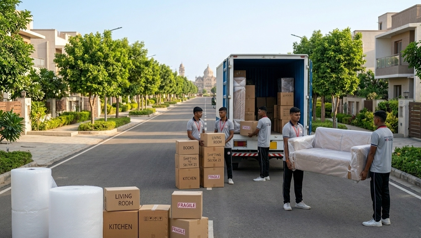 Packers and Movers in Gandhinagar